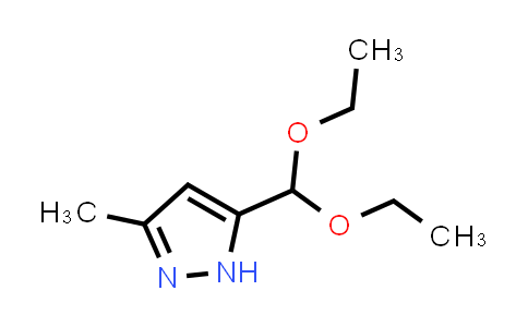 CAS No. 570377-69-4, 5-(diethoxymethyl)-3-methyl-1H-Pyrazole