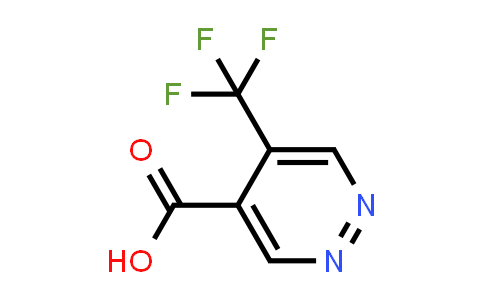 CAS No. 872780-98-8, 5-(trifluoromethyl)pyridazine-4-carboxylic acid