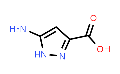 CAS No. 124004-31-5, 5-Amino-1H-pyrazole-3-carboxylic acid