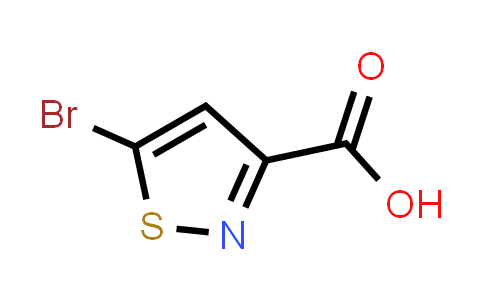 CAS No. 4576-89-0, 5-bromo-isothiazole-3-carboxylic acid