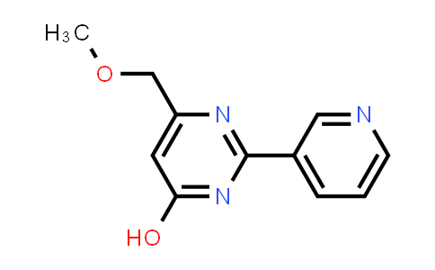 CAS No. 339278-99-8, 6-(METHOXYMETHYL)-2-(3-PYRIDYL)PYRIMIDIN-4-OL