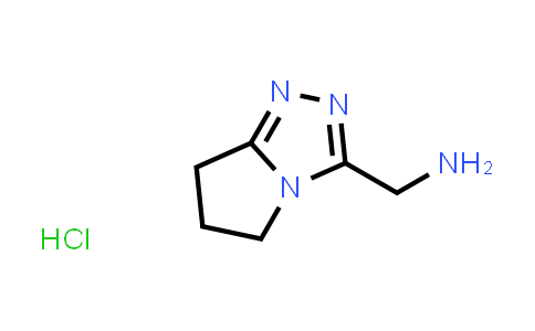 CAS No. 923156-44-9, 6,7-DIHYDROPYRROLO[2,1-C][1,2,4]TRIAZOLE-3-METHYLAMINE HCL