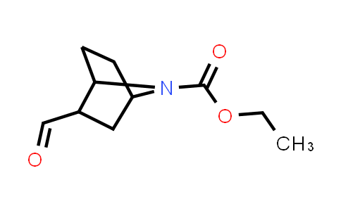 CAS No. 389617-38-3, 7-Azabicyclo[2.2.1]heptane-7-carboxylic acid, 2-formyl-, ethyl ester