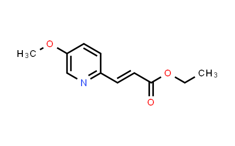 CAS No. 1370527-92-6, ethyl (2E)-3-(5-methoxypyridin-2-yl)prop-2-enoate
