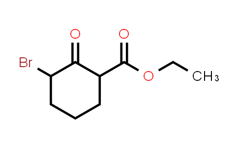 CAS No. 30132-23-1, ethyl 3-bromo-2-oxocyclohexanecarboxylate