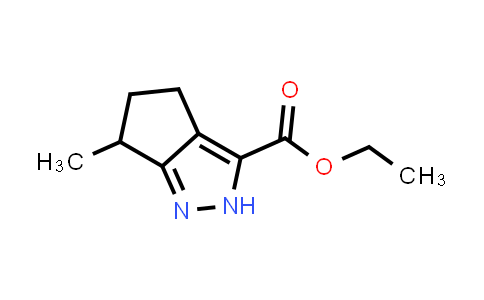 CAS No. 856256-53-6, ethyl 6-methyl-2H,4H,5H,6H-cyclopenta[c]pyrazole-3-carboxylate