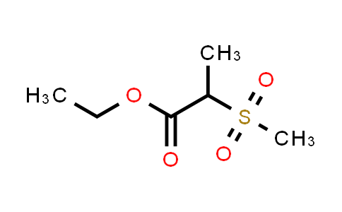 CAS No. 73017-82-0, MeCH(CO2Et)SO2Me/ ETHYL 2-(METHYLSULFONYL)PROPANOATE