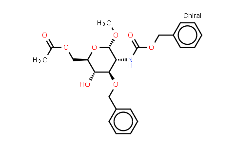 114869-95-3 | a-D-Glucopyranoside, methyl 2-deoxy-2-[[(phenylmethoxy)carbonyl]amino]-3-O-(phenylmethyl)-, 6-acetate
