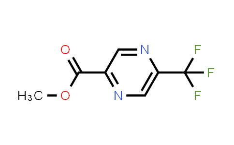 CAS No. 1346252-26-3, methyl 5-(trifluoromethyl)pyrazine-2-carboxylate