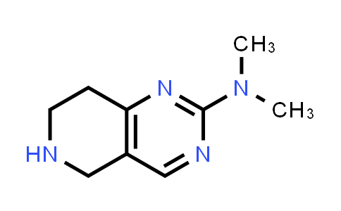 CAS No. 578713-43-6, N,N-Dimethyl-5,6,7,8-tetrahydropyrido[4,3-d]pyrimidin-2-amine