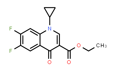CAS No. 98349-25-8, ETHYL 1-CYCLOPROPYL-6,7-DIFLUORO-4-OXO-1,4-DIHYDROQUINOLINE-3-CARBOXYLATE