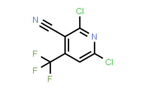 CAS No. 13600-42-5, 2,6-dichloro-4-(trifluoromethyl)pyridine-3-carbonitrile