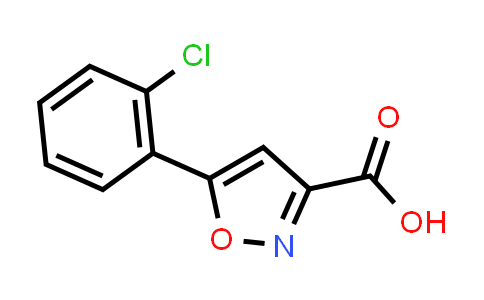 CAS No. 334017-34-4, 5-(2-CHLORO-PHENYL)-ISOXAZOLE-3-CARBOXYLIC ACID