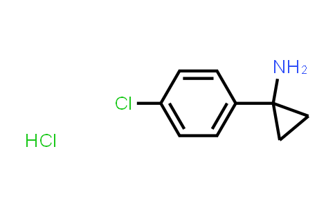 CAS No. 1009102-44-6, Cyclopropanamine, 1-(4-chlorophenyl)-, hydrochloride (1:1)