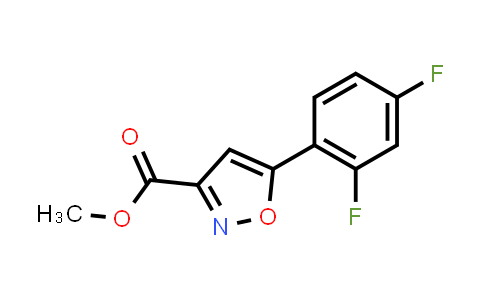 1105191-49-8 | 5-(2,4-二氟苯基)异噁唑-3-甲酸甲酯