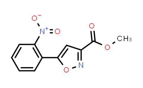 CAS No. 1375064-51-9, Methyl 5-(2-Nitrophenyl)isoxazole-3-carboxylate