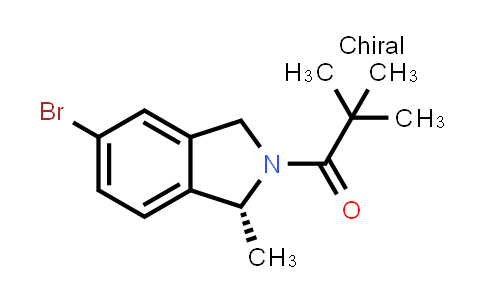223595-15-1 | (R)-1-[5-溴-1-甲基-2,3-二氢-1H-2-异吲哚基]-2,2-二甲基-1-丙酮