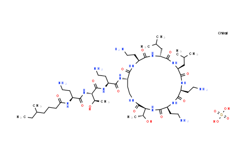 CAS No. 1264-72-8, Polymyxin E sulfate