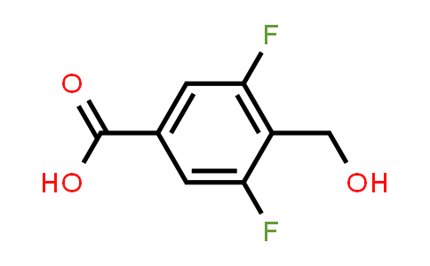 CAS No. 1211596-29-0, 3,5-Difluoro-4-(hydroxymethyl)benzoicacid