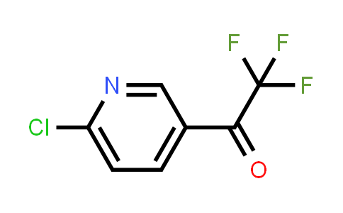 CAS No. 150698-72-9, Ethanone, 1-(6-chloro-3-pyridinyl)-2,2,2-trifluoro- (9CI)