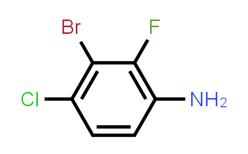 CAS No. 1539469-93-6, 3-Bromo-4-chloro-2-fluoroaniline