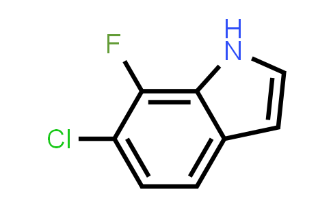CAS No. 259860-04-3, 1H-Indole, 6-chloro-7-fluoro-