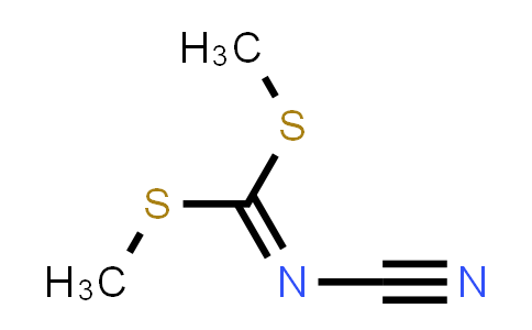 CAS No. 10191-60-3, N-Cyanoimido-S,S-dimethyl-dithiocarbonate