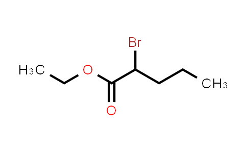 CAS No. 615-83-8, Ethyl 2-bromovalerate