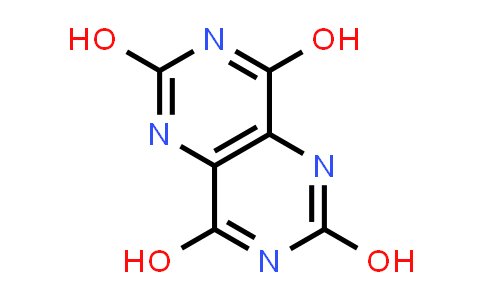 CAS No. 6713-54-8, 2,4,6,8-Tetrahydroxy-Pyrimido-(5,4D)Pyrimidine