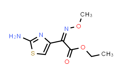 CAS No. 64485-88-7, Ethyl 2-(2-aminothiazol-4-yl)-2-methoxyiminoacetate