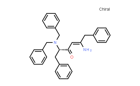 CAS No. 156732-13-7, (S,Z)-5-Amino-2-(dibenzylamino)-1,6-diphenylhex-4-en-3-one