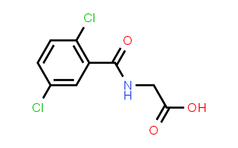 CAS No. 667403-46-5, N-[(2,5-dichlorophenyl)carbonyl]glycine