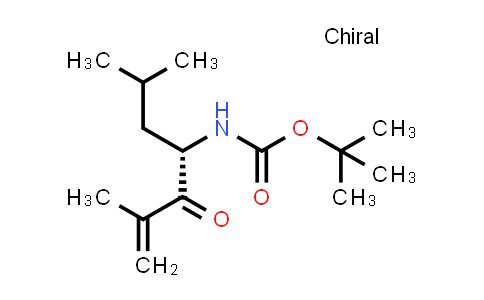 CAS No. 247068-81-1, (S)-tert-butyl 2,6-dimethyl-3-oxohept-1-en-4-ylcarbamate