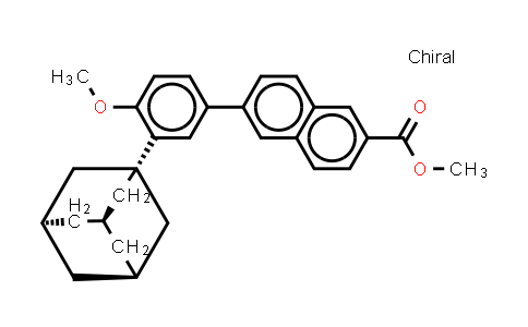 CAS No. 106685-41-0, Mehtyl 6-[3-(1-adamanty)-4-methoxy phenyl]-2-naphthoate