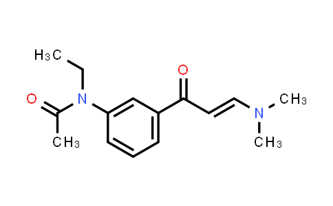CAS No. 96605-66-2, N-Ethyl-N-3-((3-dimethylamino-1-oxo-2-propenyl)phenyl)acetamide