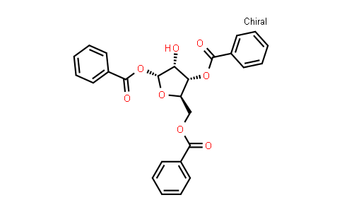 CAS No. 22224-41-5, 1,3,5-tri-O-benzoyl-alpha-D-ribofuranose
