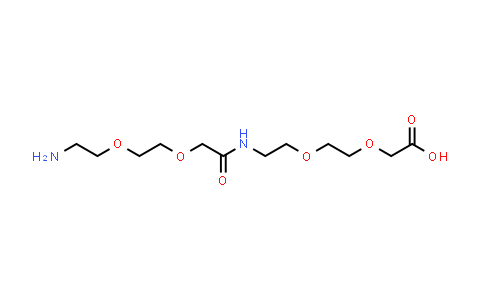 CAS No. 1143516-05-5, 2-[2-[2-[[2-[2-(2-Aminoethoxy)ethoxy]acetyl]amino]ethoxy]ethoxy]acetic acid