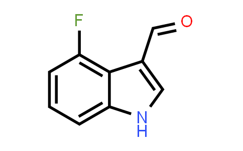 CAS No. 23073-31-6, 4-fluoro-1H-indole-3-carbaldehyde