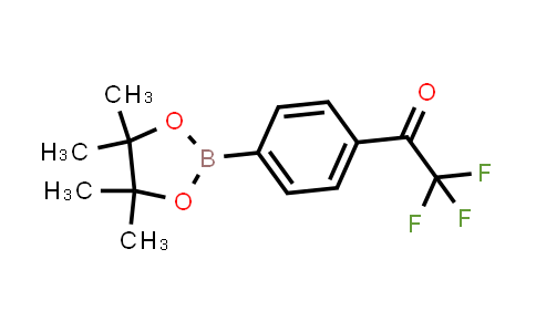 CAS No. 1004294-77-2, 2,2,2-trifluoro-1-[4-(4,4,5,5-tetramethyl-1,3,2-dioxaborolan-2-yl)phenyl]ethanone
