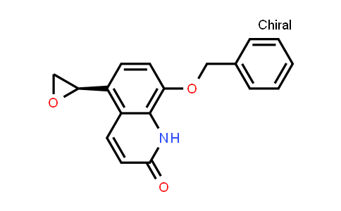 CAS No. 173140-90-4, 5-(2R)-2-Oxiranyl-8-benzyloxy-2(1H)-quinolinone