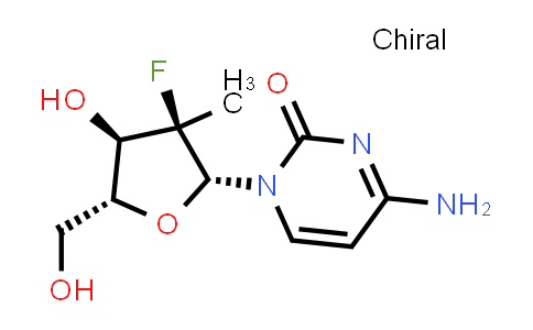 CAS No. 817204-33-4, 2'-deoxy-2'-fluoro-2'-C-methylcytidine