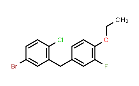 898538-31-3 | 4-溴-2-[(4-乙氧基-3-氟苯基)甲基]-氯苯