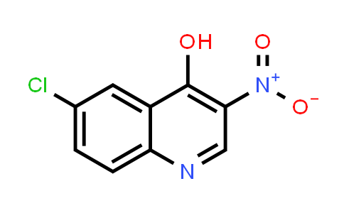 CAS No. 101861-61-4, 6-Chloro-3-Nitroquinolin-4-ol