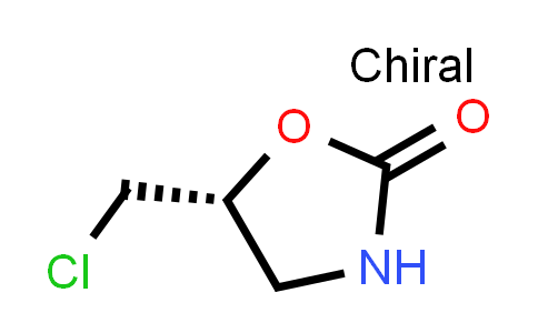 CAS No. 169048-79-7, 2-Oxazolidinone, 5-(chloromethyl)-, (5R)-