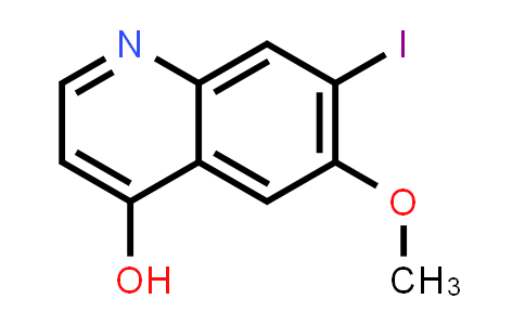 CAS No. 1300031-68-8, 7-iodo-6-methoxy-4-quinolinol