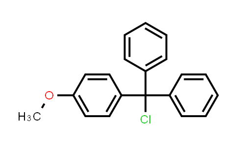 CAS No. 14470-28-1, 4-Methoxytriphenylmethyl chloride