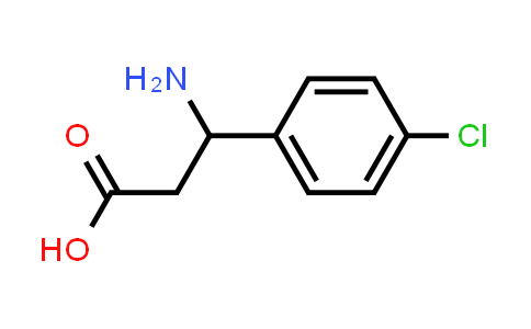 CAS No. 19947-39-8, 3-Amino-3-(4-Chlorophenyl)Propionic Acid