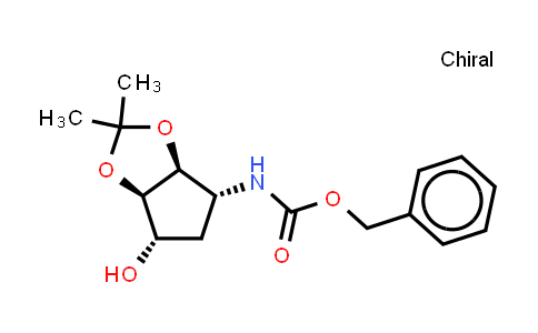 CAS No. 274693-53-7, Carbamicacid,N-[(3aS,4R,6S,6aR)-tetrahydro-6-hydroxy-2,2-dimethyl-4H-cyclopenta-1,3-dioxol-4-yl]-,phenylmethyl ester