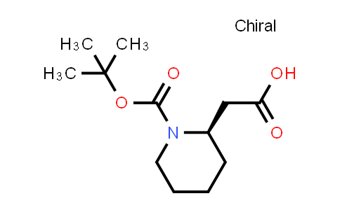 CAS No. 351410-32-7, [(2R)-1-(tert-butoxycarbonyl)piperidin-2-yl]acetic acid