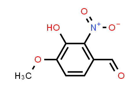CAS No. 6284-92-0, 3-hydroxy-4-methoxy-2-nitrobenzaldehyde